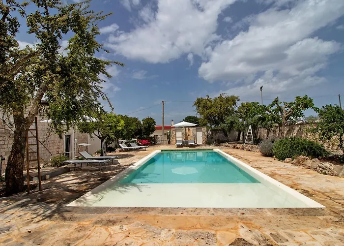 וילה La Dimora Dello Zio, With Pool אוסטוני